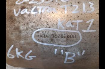 salg af Abgasanlag katalysator Valtra T213