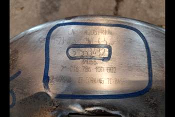 salg af Abgasanlag katalysator Case 821G