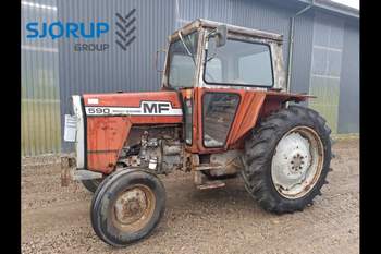 salg af Massey Ferguson 590 traktor