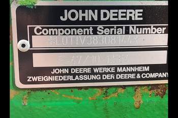 salg af Hinterachsen John Deere 6620