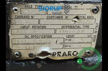salg af Case MX100C  Front Axle