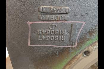 salg af Hinterachsen John Deere 7810