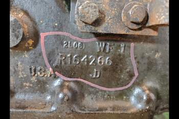 salg af Hinterachsen John Deere 7810