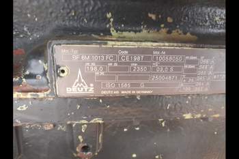 salg af Motor Deutz-Fahr Agrotron 265