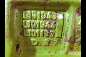 salg af Hinterachsen John Deere 6600