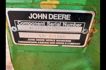 salg af Hinterachsen John Deere 6600