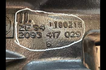 salg af Hinterachsen Deutz-Fahr Agrotron 6160