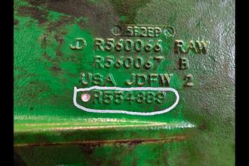 salg af Getriebe John Deere 8320R