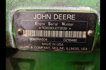 salg af Motor John Deere 8400R