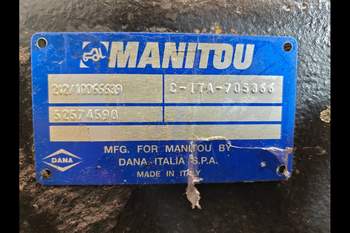 salg af Hinterachse Manitou MLT840-145 PS LITE