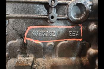 salg af Shortblock New Holland LM445A