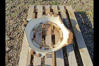 salg af New Holland 8560 RIGHT Rim Plate, Front