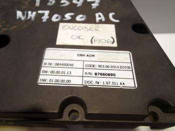 salg af New Holland T7050  ECU